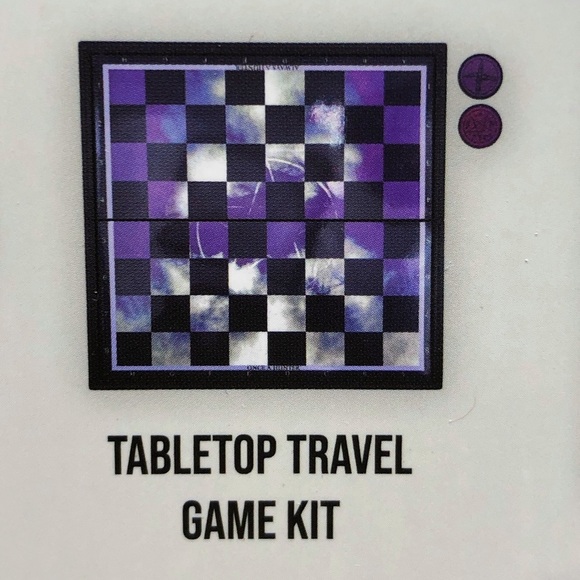 Culturefly Exc Supernatural TableTop Foldable Game Kit ( Checkers ) Winchester - Picture 11 of 12
